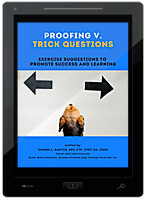 Proofing vs. Trick Questions E-Book